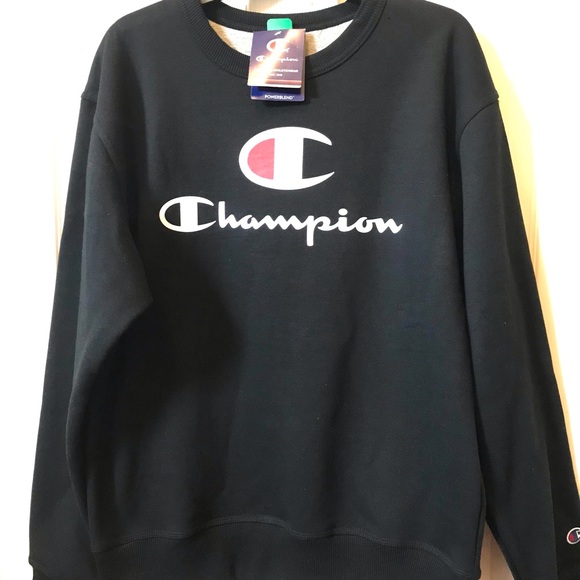 🎉HP🎉🆕 New Champion Men's Big C Fleece Sweatshirt (M) - Picture 6 of 12